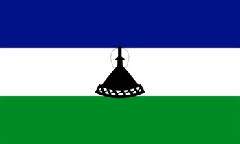Flag of lesotho