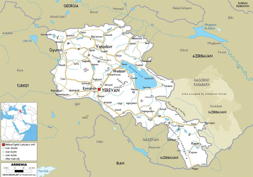 Armenia Road Map 