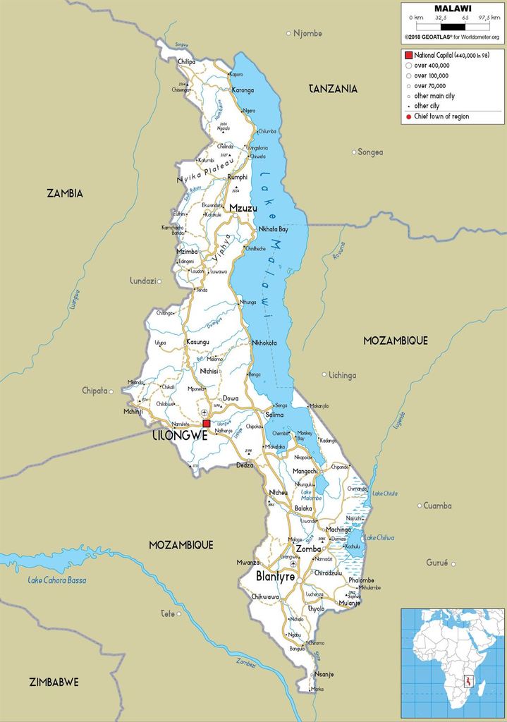 Malawi Road Map