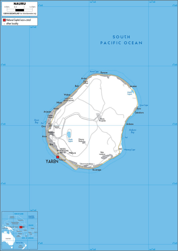 Nauru Road Map