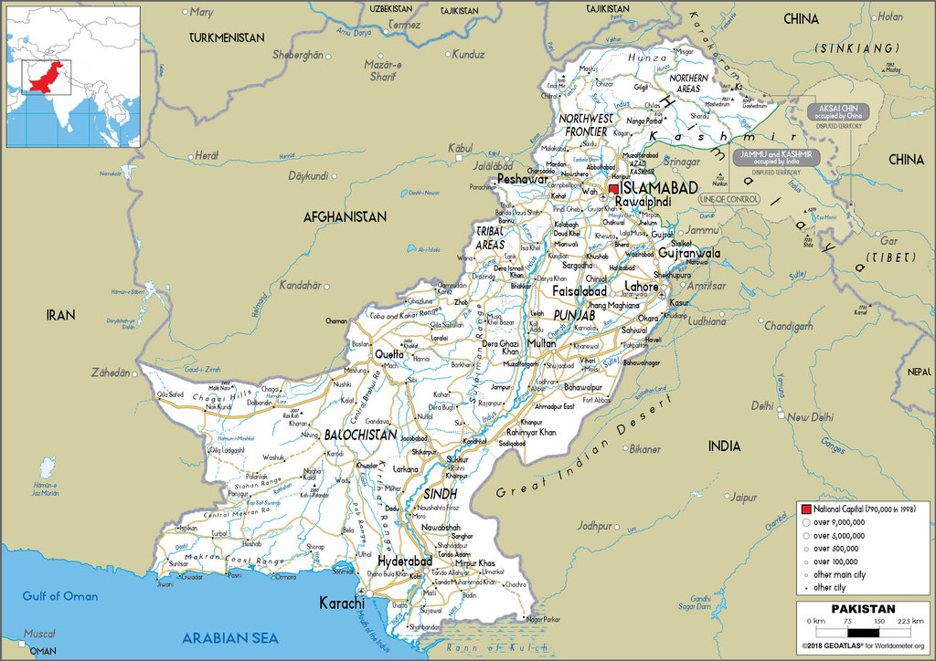 Pakistan Road Map