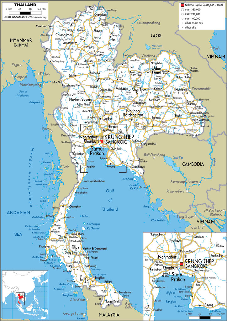 Thailand Road Map 