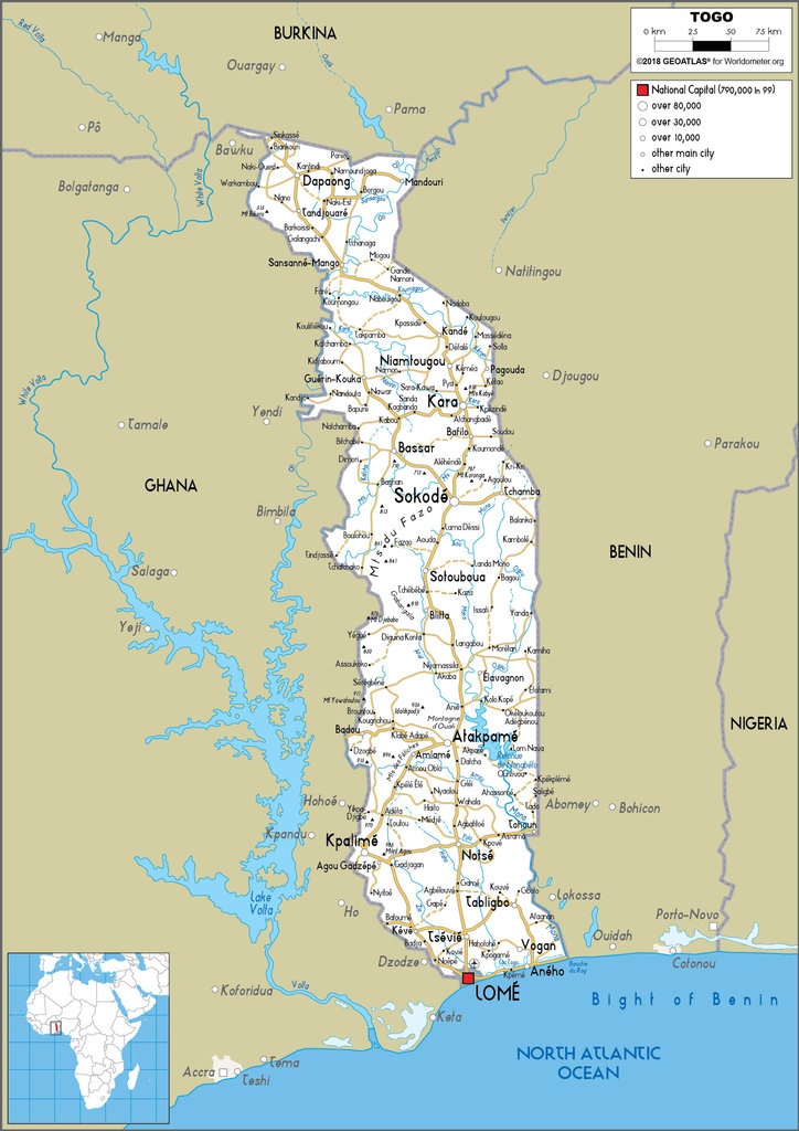 Togo Road Map 