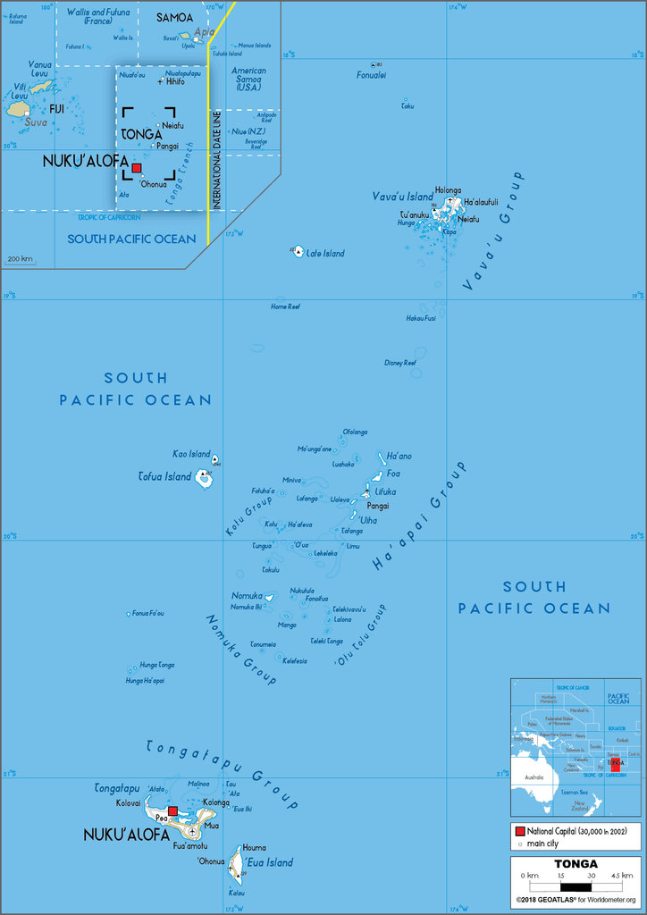 Tonga Road Map 