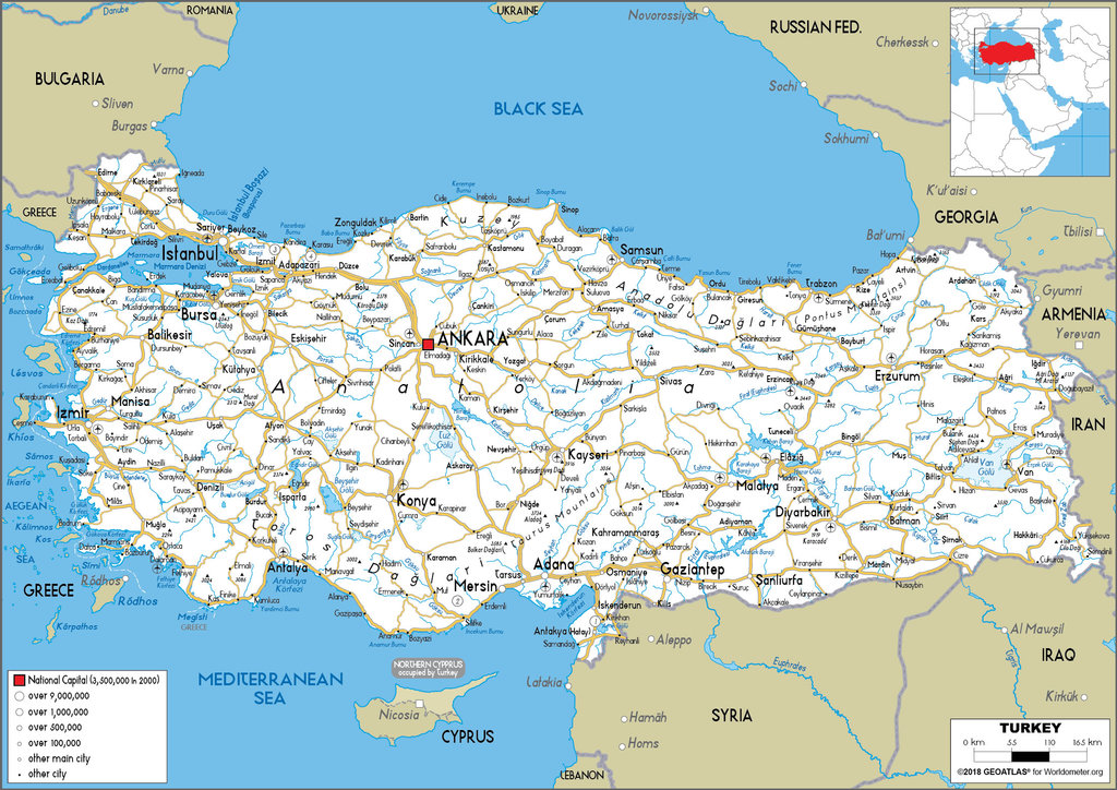 Turkey Road Map 